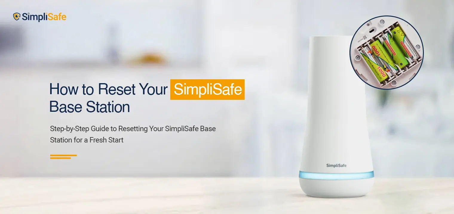 reset SimpliSafe base station