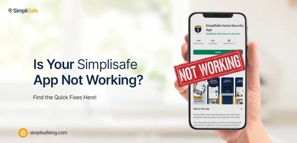 Simplisafe App Not Working